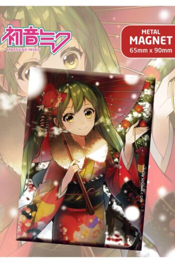 Hatsune Miku Fridge Magnet Hatsune Miku At Winter