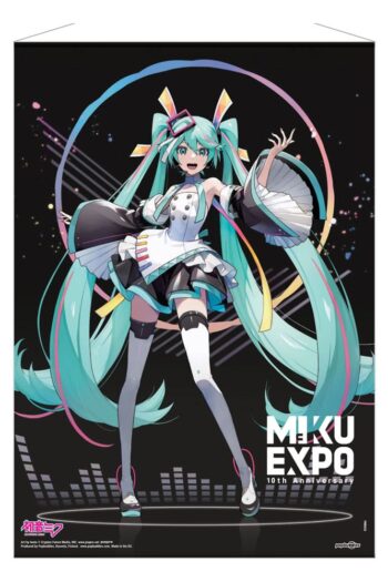 Hatsune Miku Wallscroll Miku Expo 10th Anniversary Limited Edition 50 x 70 cm