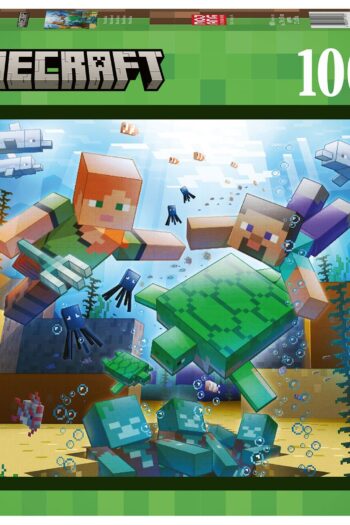 Minecraft Jigsaw Puzzle Minecraft Mosaic (1000 pieces)