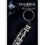 Death Note Rubber Keychain Logo 6 cm