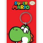 Super Mario Rubber Keychain Yoshi 6 cm