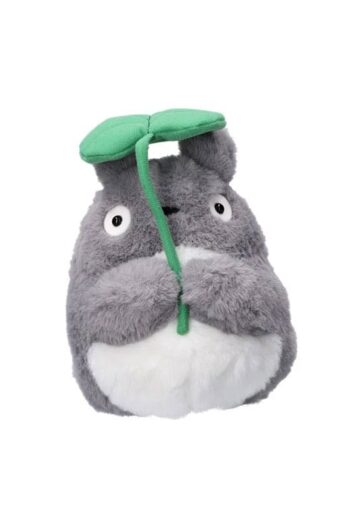 My Neighbor Totoro Nakayoshi Plush Figure Big Totoro with leaf 21 cm
