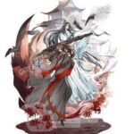 Grandmaster of Demonic Cultivation Acrylic Stand Wei Wuxian & Lan Wangji 4th Anniversary Ver. 23 cm