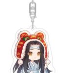 Grandmaster of Demonic Cultivation Acrylic Keychain Lan Wangji Chibi Style 7 cm