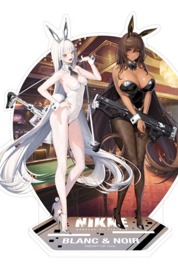 Goddess of Victory: Nikke Acrylic Diorama Blanc & Noir 18 cm
