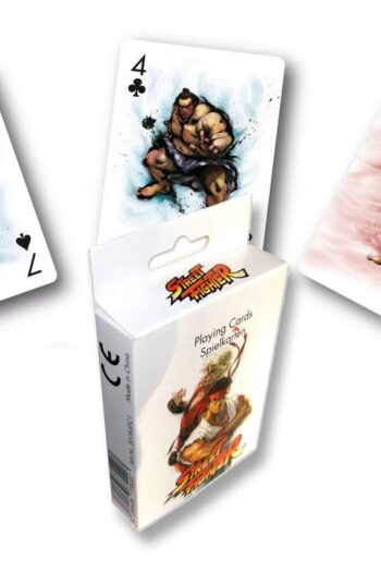 Street Fighter Playing Cards Characters