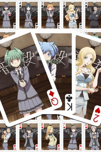 Assassination Classroom Playing Cards Characters