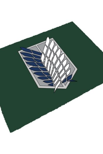 Attack on Titan Doormat Scout Emblem 40 x 60 cm