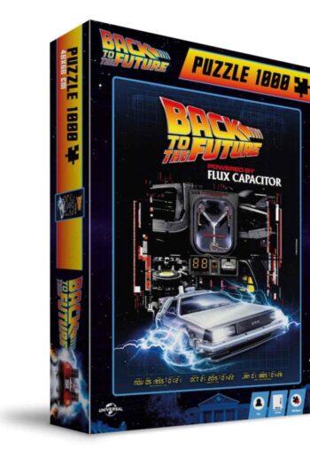 Back to the Future 1000-piece puzzle Powered by Flux Capacitor