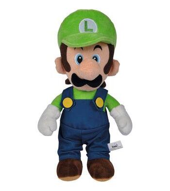 Super Mario Plush Figure Luigi 30 cm