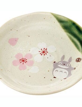 My Neighbor Totoro Mino Small Dish Totoro Sakura Small 13 cm