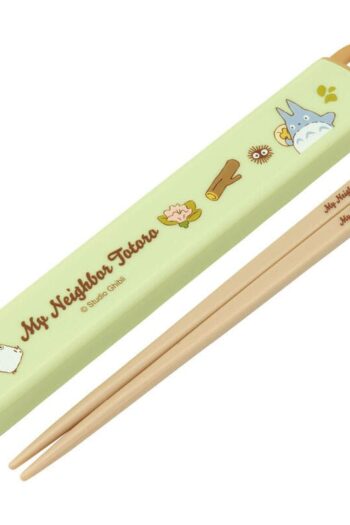 My Neighbor Totoro Chopsticks with Box Totoro & Catbus 16 cm