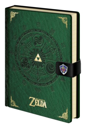 Legend of Zelda Premium Notebook A5 Triforce New Version