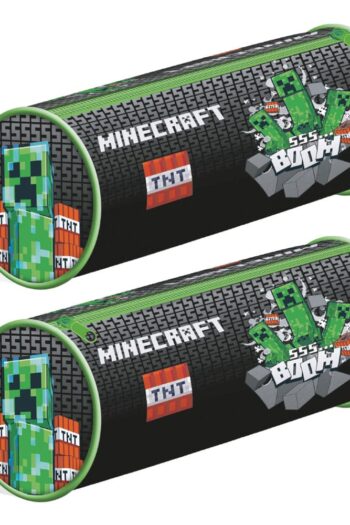 Minecraft Pencil Case Barrel