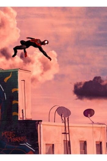 Spider-Man Art Print Miles Morales 30 x 46 cm - unframed