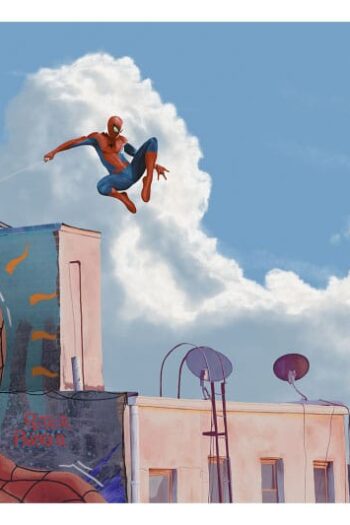 Spider-Man Art Print Peter Parker 30 x 46 cm - unframed