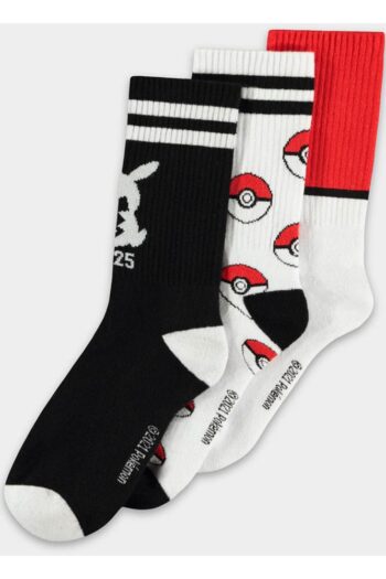 Pokémon Socks 3-Pack Pikachu Pokeball 39-42