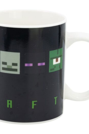 Minecraft Heat Change Mug Squared Pattern 325 ml