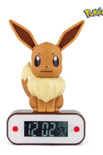 Pokémon Alarm Clock with Light Evoli 18 cm