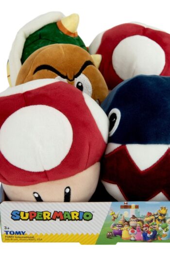 Super Mario Mocchi-Mocchi Junior Plush Figures Wave 11 15 cm Assortment (5)