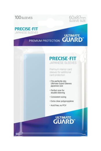 Ultimate Guard Precise-Fit Sleeves Japanese Size (100)