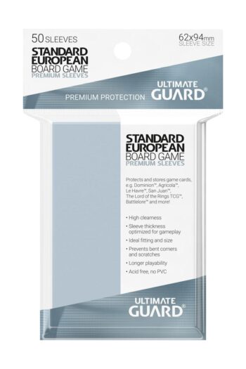 Ultimate Guard Board Game Sleeves (50) - Standard European