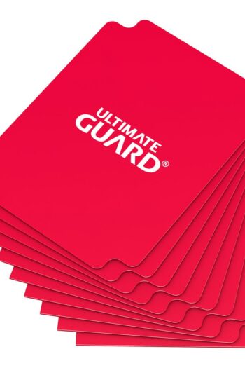 Ultimate Guard Card Dividers Standard Size (10) - Red