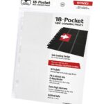 Ultimate Guard 18-Pocket Pages Side-Loading (10) - White