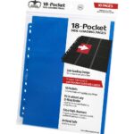 Ultimate Guard 18-Pocket Pages Side-Loading (10) - Blue