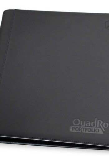 Ultimate Guard Portfolio 480 24-Pocket Xenoskin - Black