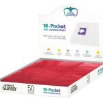 Ultimate Guard 18-Pocket Pages Side-Loading (50) - Red