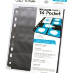 Ultimate Guard 14-Pocket Supreme Compact Pages Standard + Mini American (10) - Black