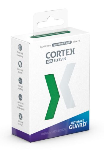 Ultimate Guard Cortex Sleeves Standard Size (100) - Green
