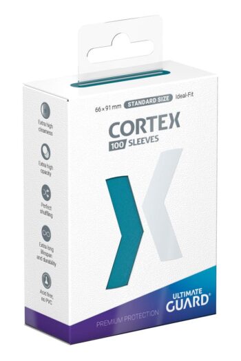 Ultimate Guard Cortex Sleeves Standard Size (100) - Petrol