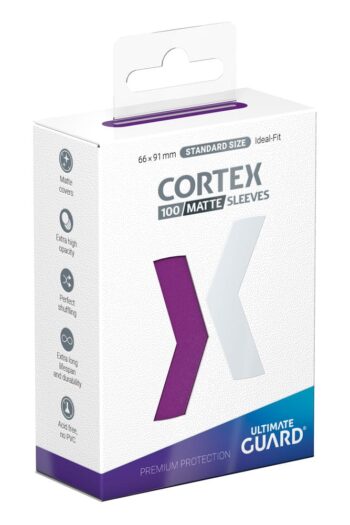 Ultimate Guard Cortex Sleeves Matte Standard Size (100) - Purple