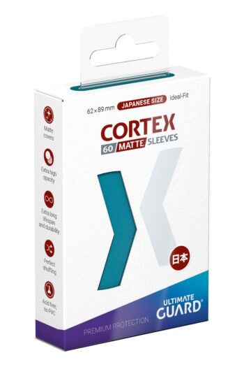 Ultimate Guard Cortex Sleeves Matte Japanese Size (60) - Petrol
