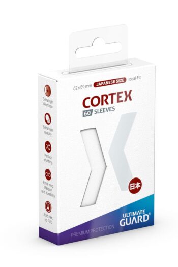 Ultimate Guard Cortex Sleeves Japanese Size (60) - White