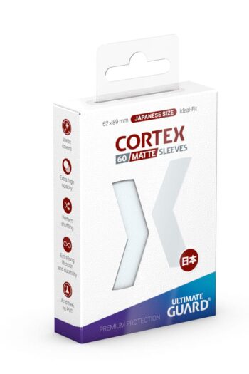 Ultimate Guard Cortex Sleeves Matte Japanese Size (60) - Transparent