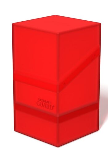 Ultimate Guard Boulder'n'Tray 100+ - Ruby