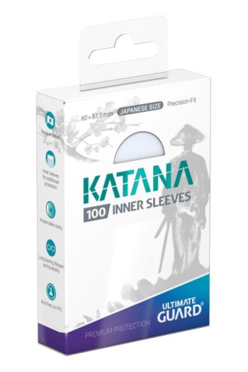 Ultimate Guard Katana Inner Sleeves Japanese Size (100)
