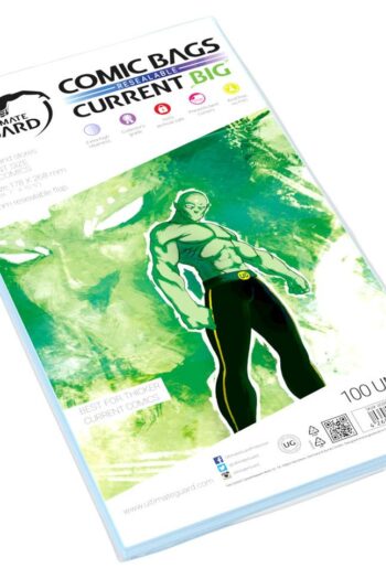 Ultimate Guard Comic Bags Resealable (100) - Current Big Size