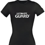 Ultimate Guard Ladies T-Shirt Wordmark Black Size M