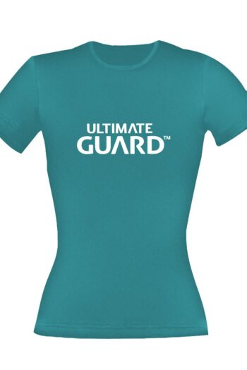 Ultimate Guard Ladies T-Shirt Wordmark Petrol Blue Size S