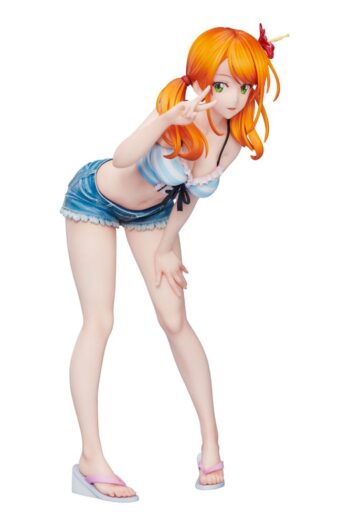 The Café Terrace and Its Goddesses Statue PVC Tsukishima Ryusei 21 cm