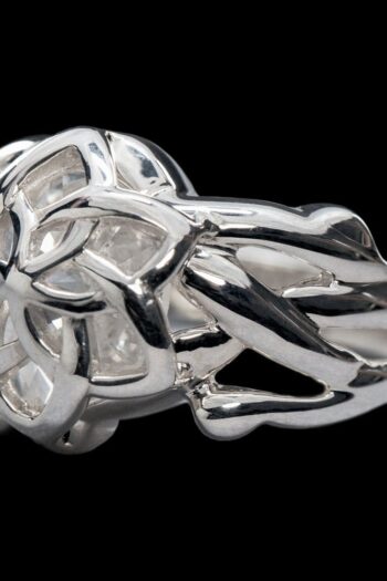 Lord of the Rings Nenya - The Ring of Galadriel (Sterling Silver) Size 6.75
