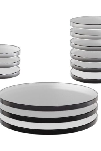 WizKids Deep Cuts Clear Bases for Miniatures 12-Pack