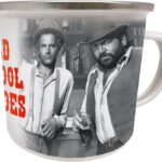 Bud Spencer & Terence Hill Enamel Mug Old School Heroes