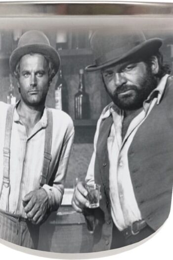 Bud Spencer & Terence Hill Enamel Mug Old School Heroes