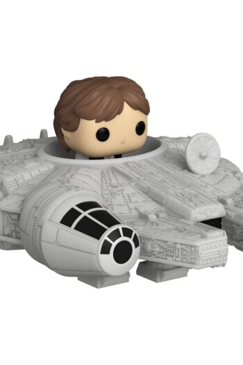 Star Wars Bitty POP! Rides Vinyl Figure Display Han Solo w/Millenium Falcon 2,5 cm