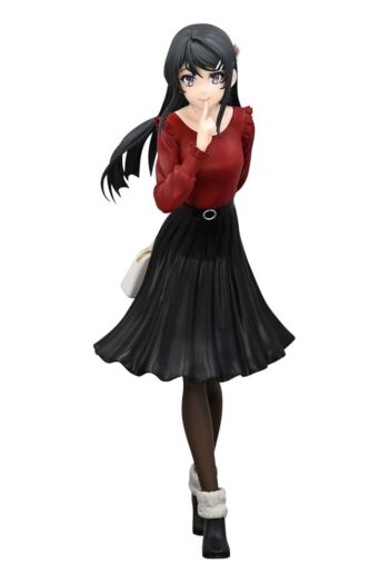 Rascal Does Not Dream of Bunny Girl Senpai Trio-Try-iT PVC Statue Mai Sakurajima Winter Outfit Ver. 21 cm